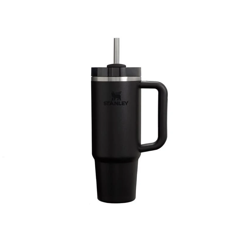 Stanley The Quencher H2.0 FlowState 30 oz Black BPA Free Double-Wall Vacuum Insulated Tumbler