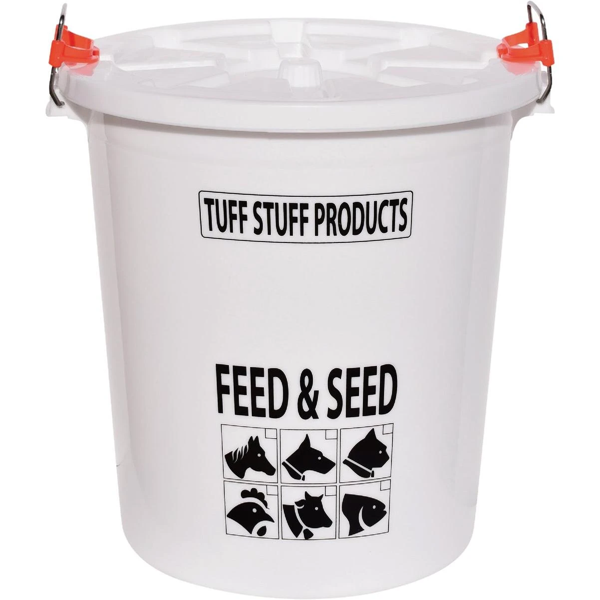 Tuff Stuff 26.5 Gal./130 Lb. Feed & Seed Storage Tub with Lid