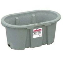 2X2X4 Stock Tank Gray 100G, 52112017GT