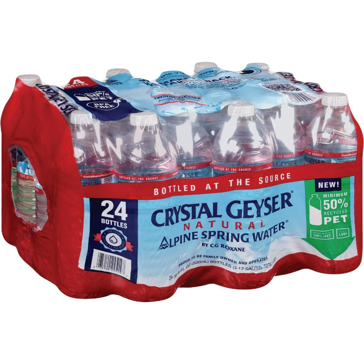 Crystal Geyser 16.9 Oz. Alpine Spring Water (24-Pack)