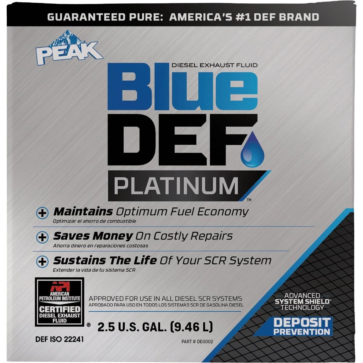 Blue Def Platinum 2.5 Gal. Diesel Exhaust Fluid