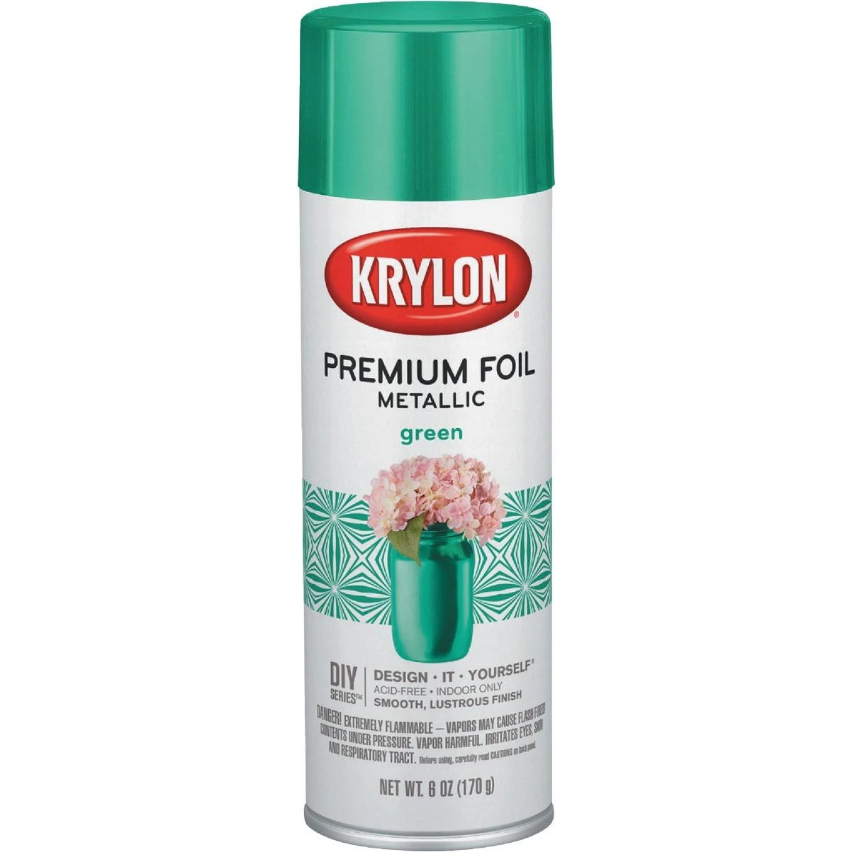 Krylon 8 Oz. Premium Foil Metallic Green Spray Paint