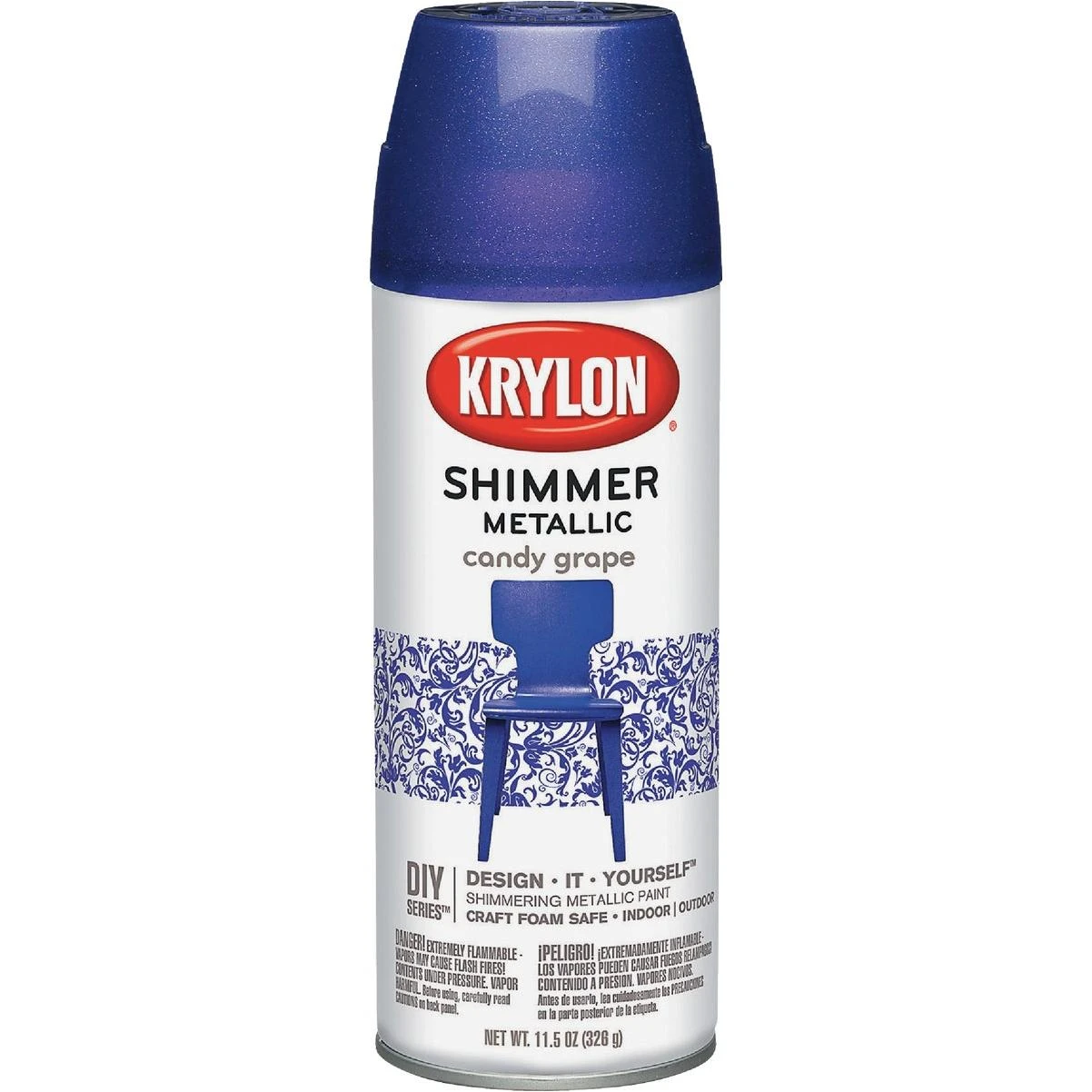 Krylon 11.05 Oz. Candy Grape Shimmer Metallic Spray Paint