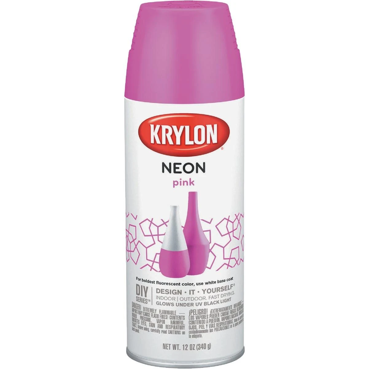 Krylon 12 Oz. Neon Pink Spray Paint