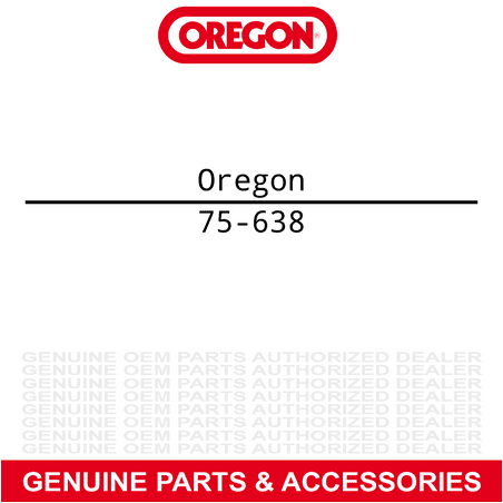 Genuine Oregon 75-638 >>NO LONGER AVAILABLE<< *OBS 12/96 USE SS75-338
