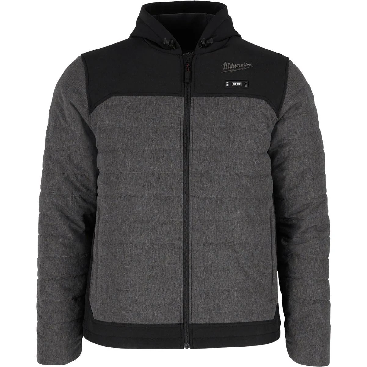 Milwaukee M12 AXIS Men's Gray Cordless Heated Jacket, 2XL