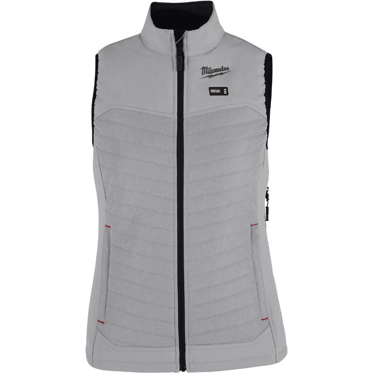 Milwaukee M12 AXIS Women's Gray Cordless Heated Vest, XL