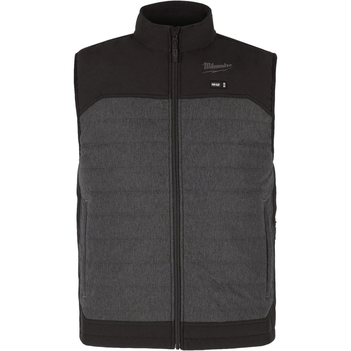 Milwaukee M12 AXIS Men's Gray Cordless Heated Vest, 2XL