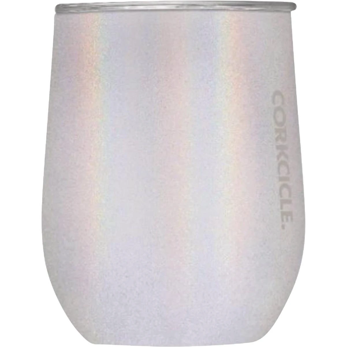 Corkcicle 12 Oz. Stemless Wine Glass in Sparkle Unicorn Magic