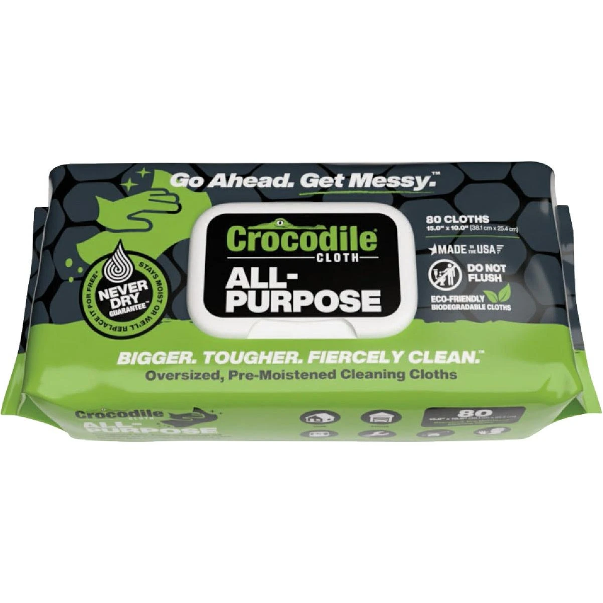 Crocodile Cloth All-Purpose Household Cleaning Wipe (80-Count)