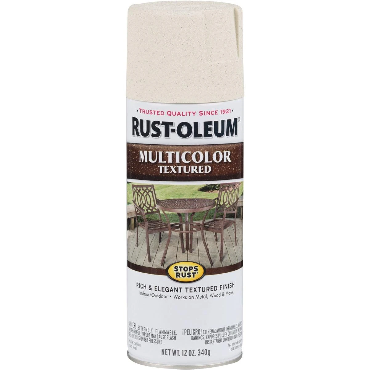 Rust-Oleum Stops Rust 12 Oz. MultiColor Textured Spray Paint, Caribbean Sand