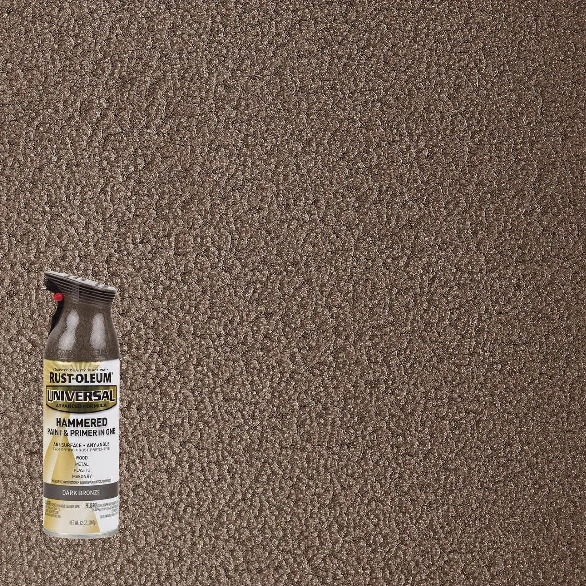 Rust-Oleum Universal 12 Oz. Hammered Dark Bronze Paint