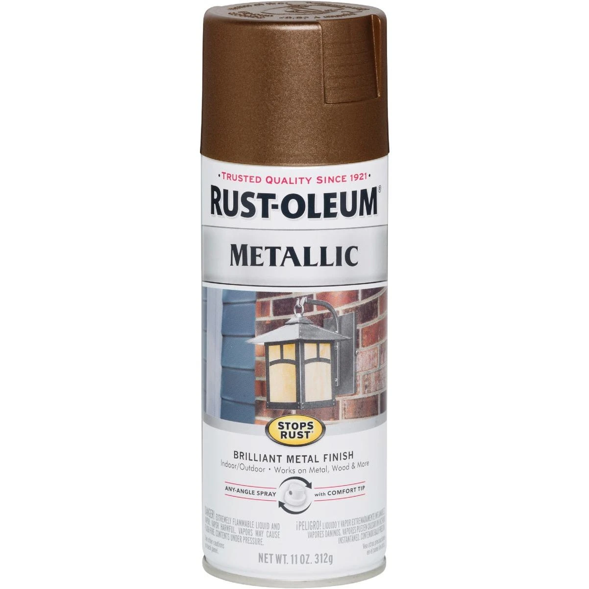 Rust-Oleum Stops Rust 11 Oz. Vintage Metallic Spray Paint, Dark Copper