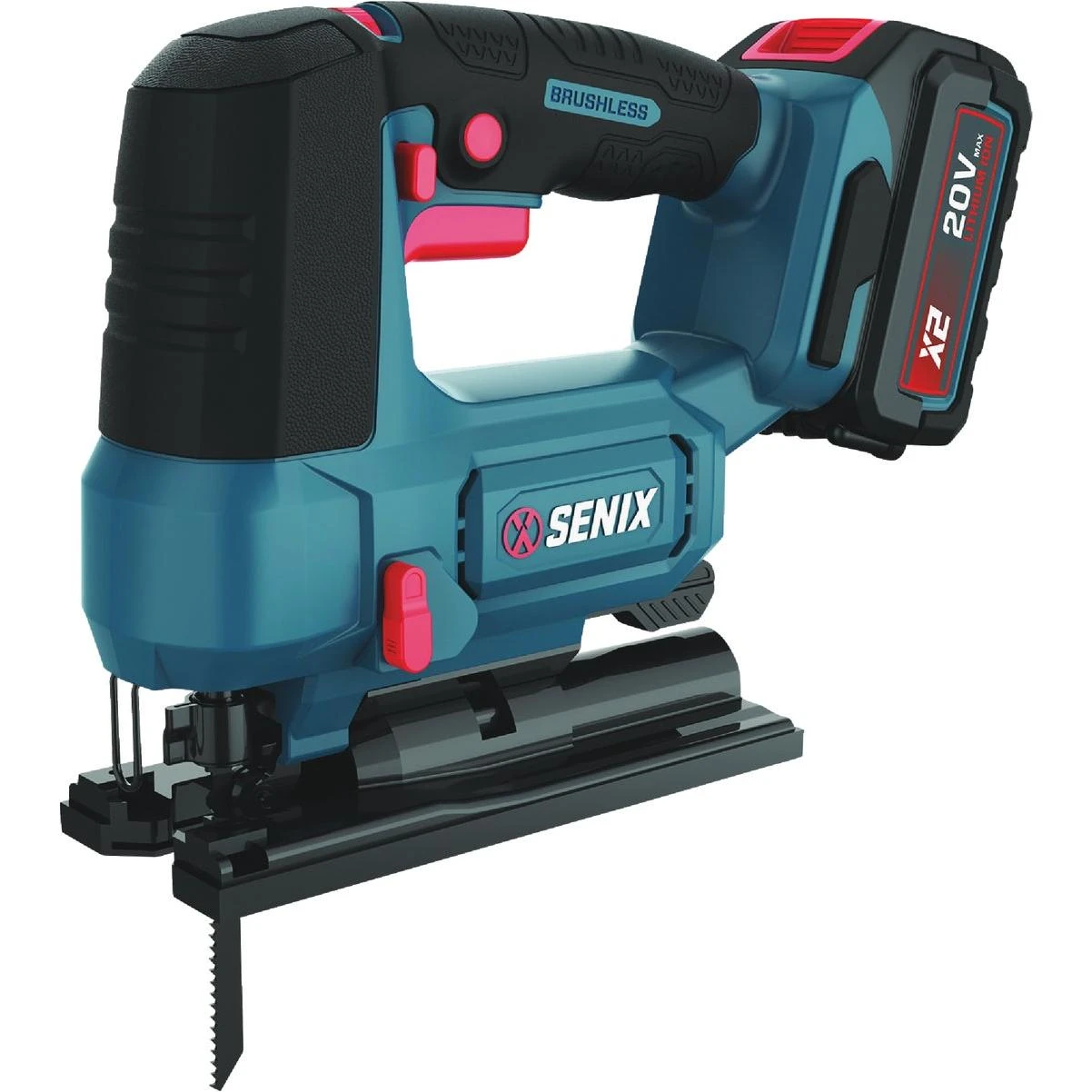 Senix X2 20 Volt Max Brushless Cordless Jig Saw (Tool Only)