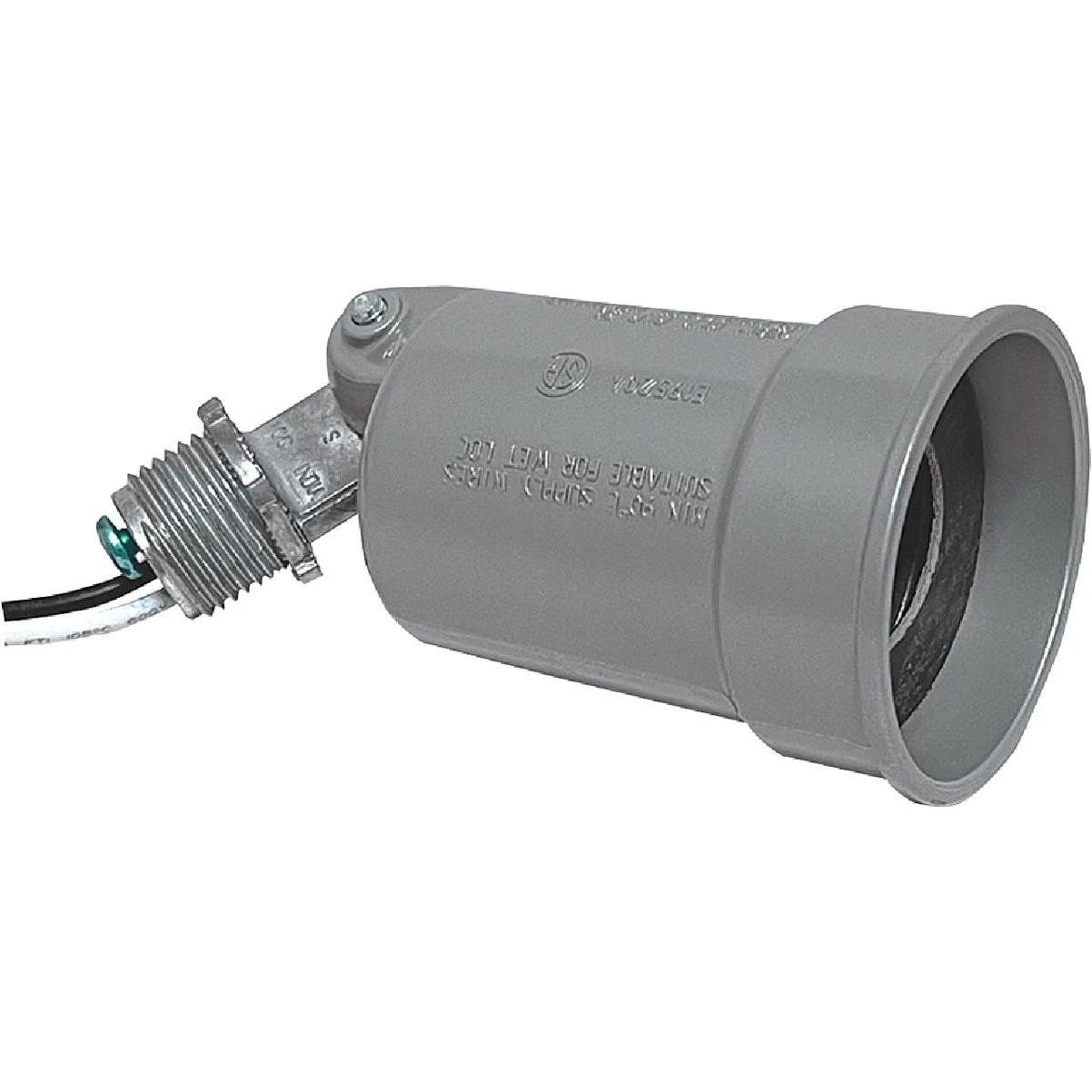 Southwire PAR38 Gray Weatherproof Lamp Holder