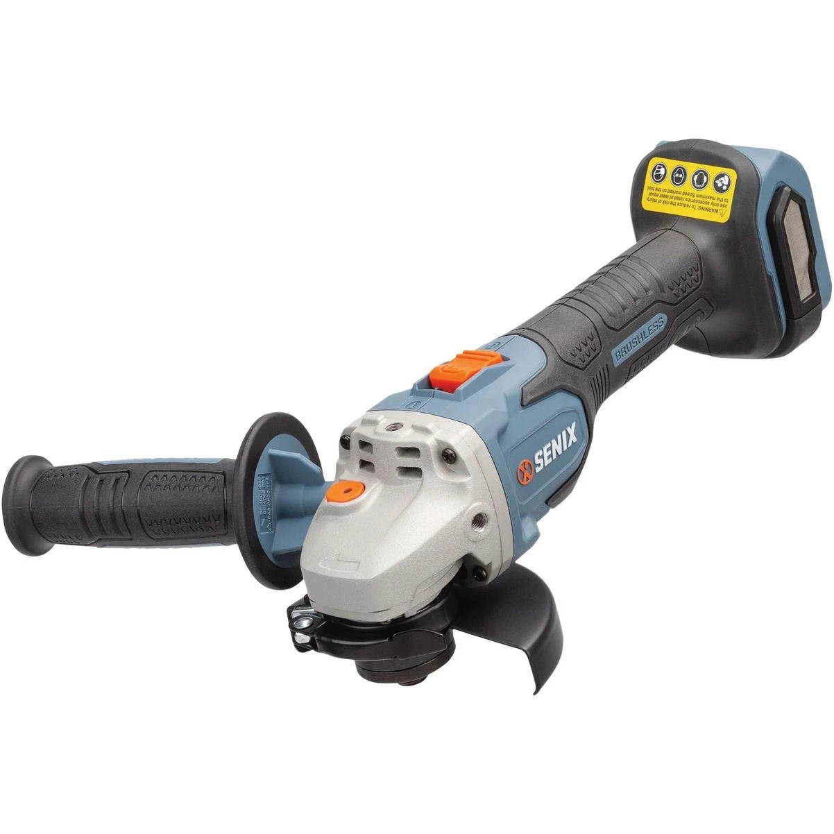 Senix X2 20 Volt Max Brushless 4-1/2 In. Cordless Angle Grinder (Tool Only)