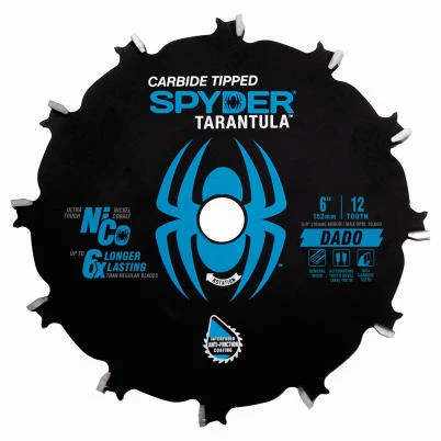 Tarantula DADO Circular Saw Blade, 6 In.