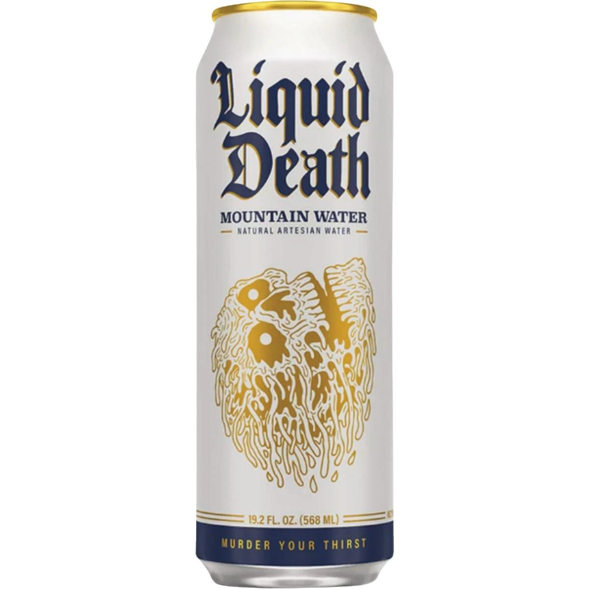 Liquid Death 19.2 Oz. 100% Mountain Water
