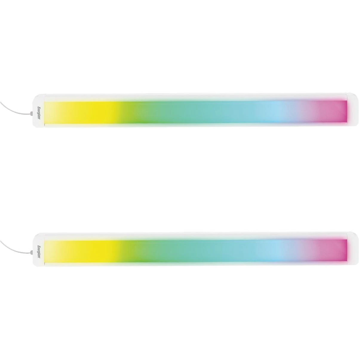 Smart 2 In. W. x 12 In. L. Under Cabinet RGB & IC LED Light Bar Kit Lights (2-Pack)
