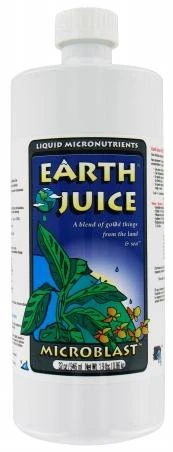 Microblast Earth Juice Plant Supplement Size: 1 Quart - HOJ50001