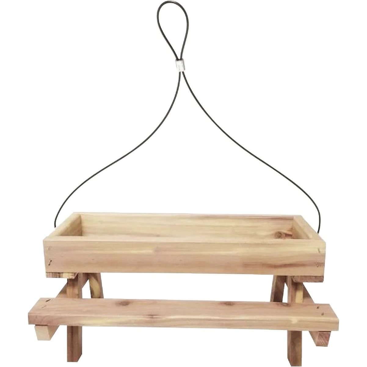 Valley Splendor Cedar Picnic Table Bird Feeder