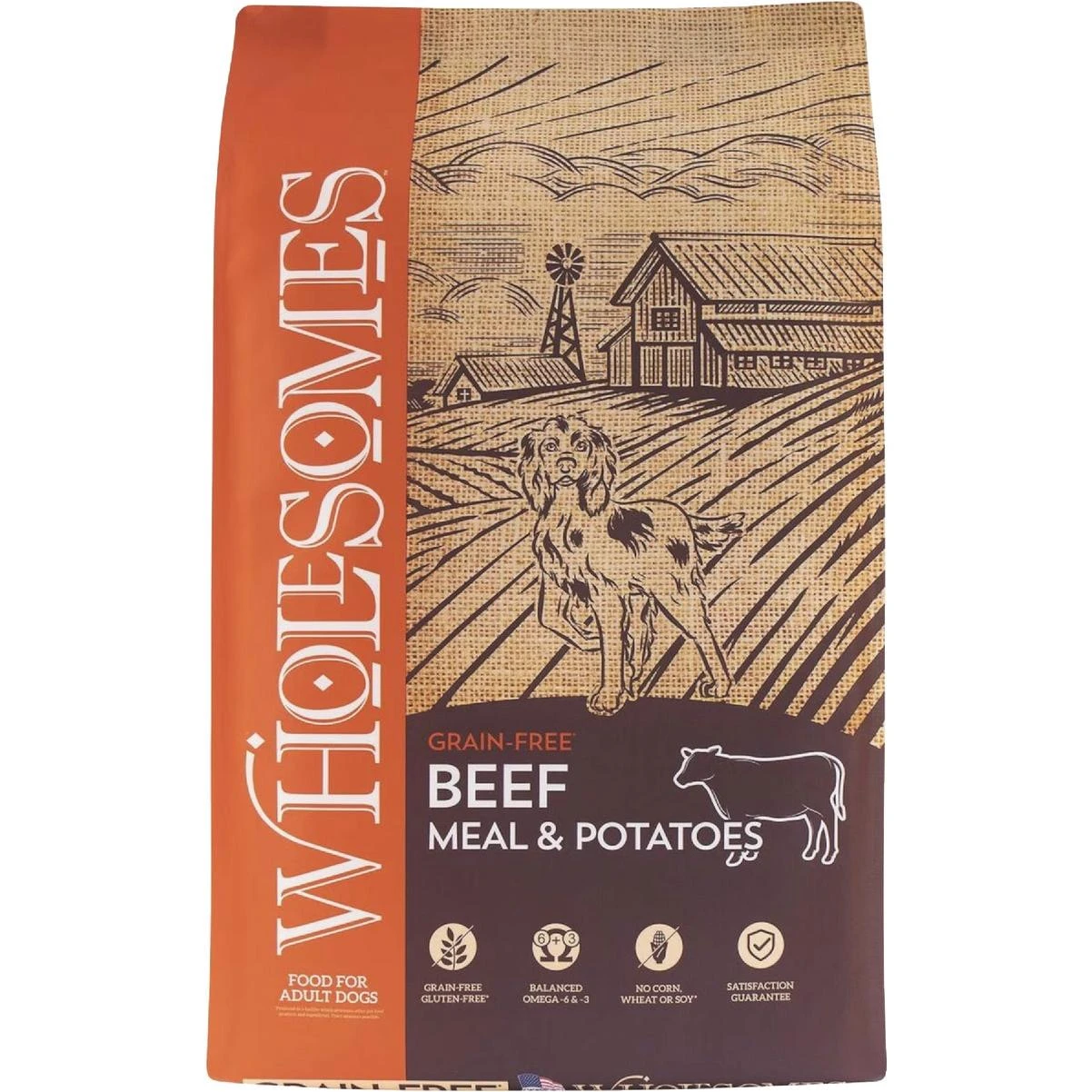 Wholesomes Grain-Free 35 Lb. Beef Meal & Potato Formula Dry Dog Food
