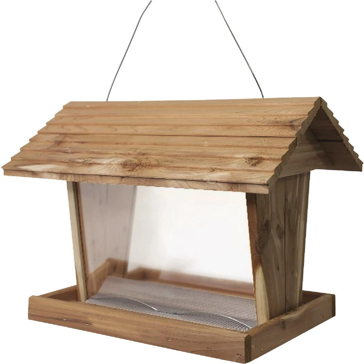 Valley Splendor Cedar Ranch Hopper Bird Feeder