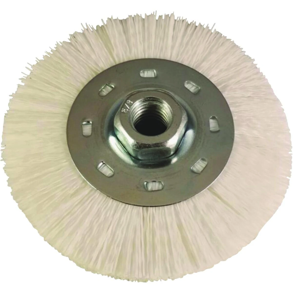 Dico Nyalox 4-1/2 In. No Grit White Angle Grinder Wheel Brush