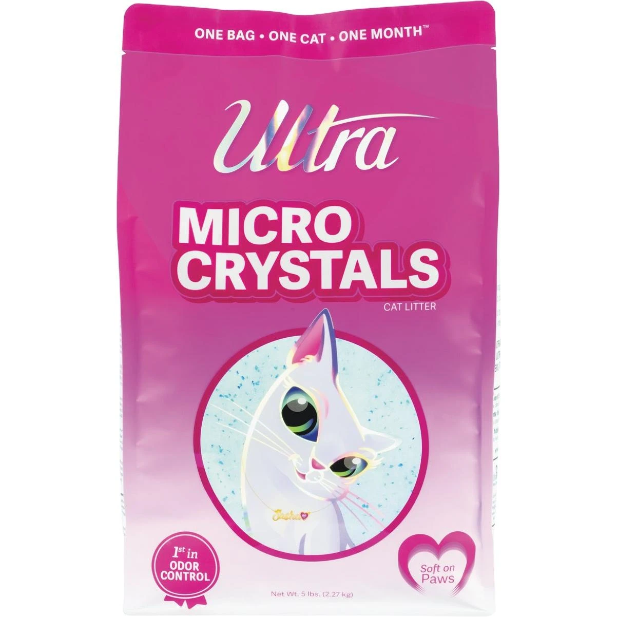 Ultra Pet 5 Lb. Micro Crystal Cat Litter