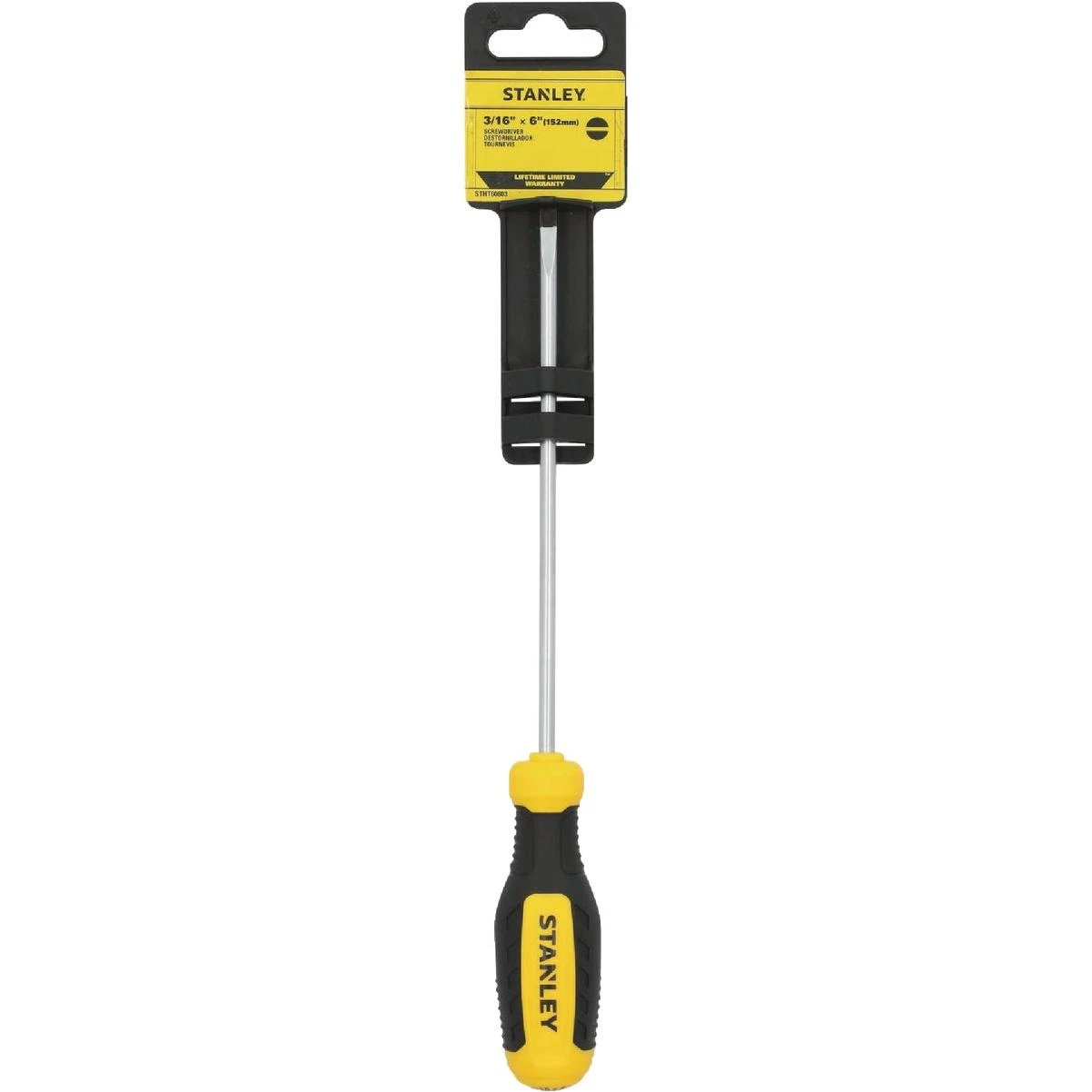 Stanley 3/16 In. x 6 In. Slotted Screwdriver
