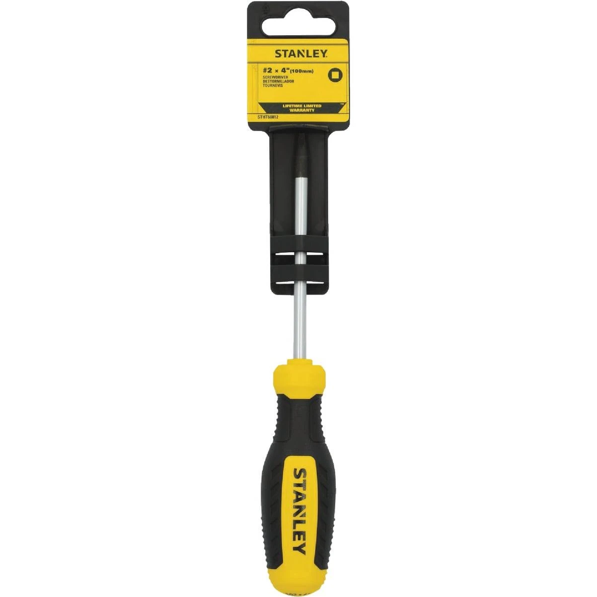 Stanley #2 x 4 In. Square Recess Screwdriver