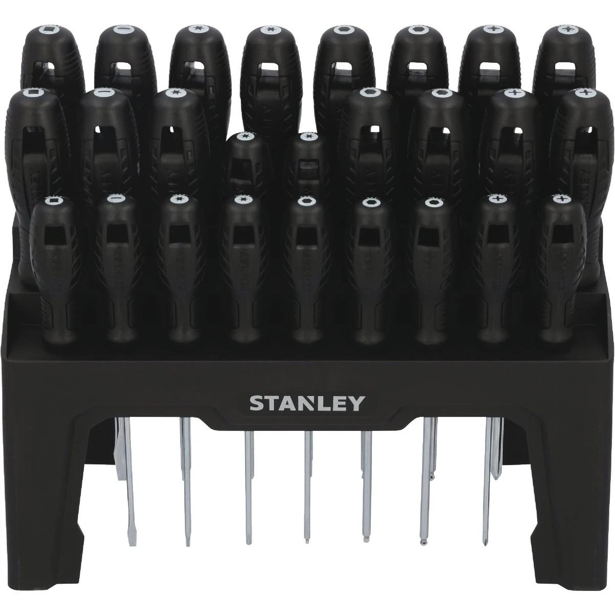 Stanley Screwdriver Set in Stand (26-Piece)