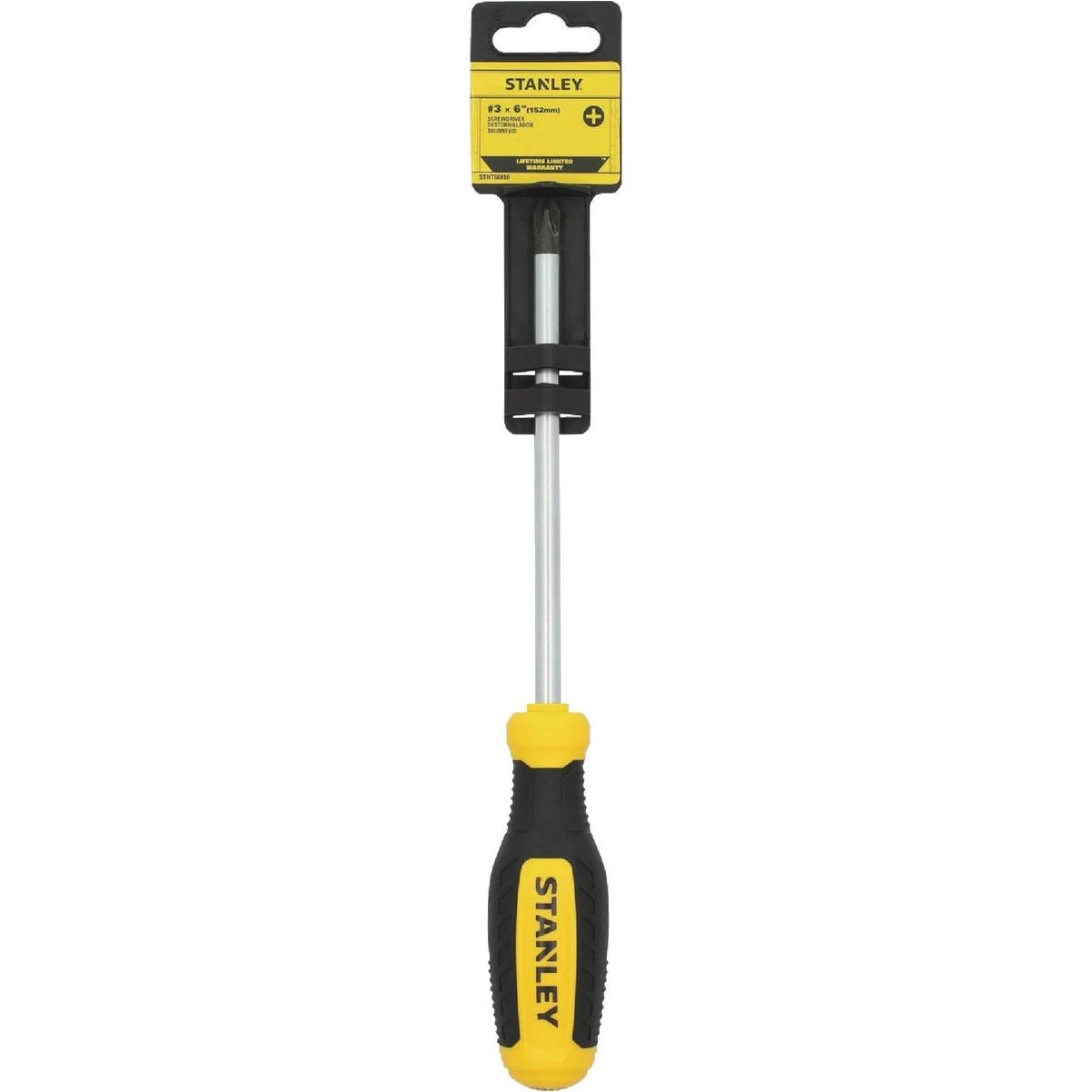 Stanley #3 x 6 In. Phillips Screwdriver