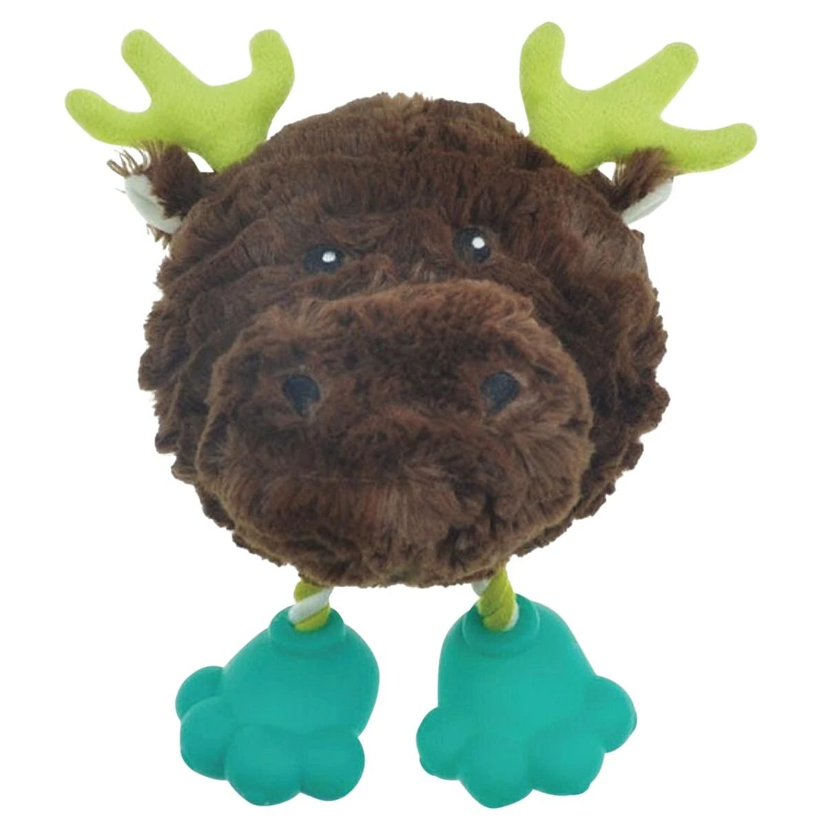 Boss Pet Pet Park Blvd Footies Moose Dog Toy