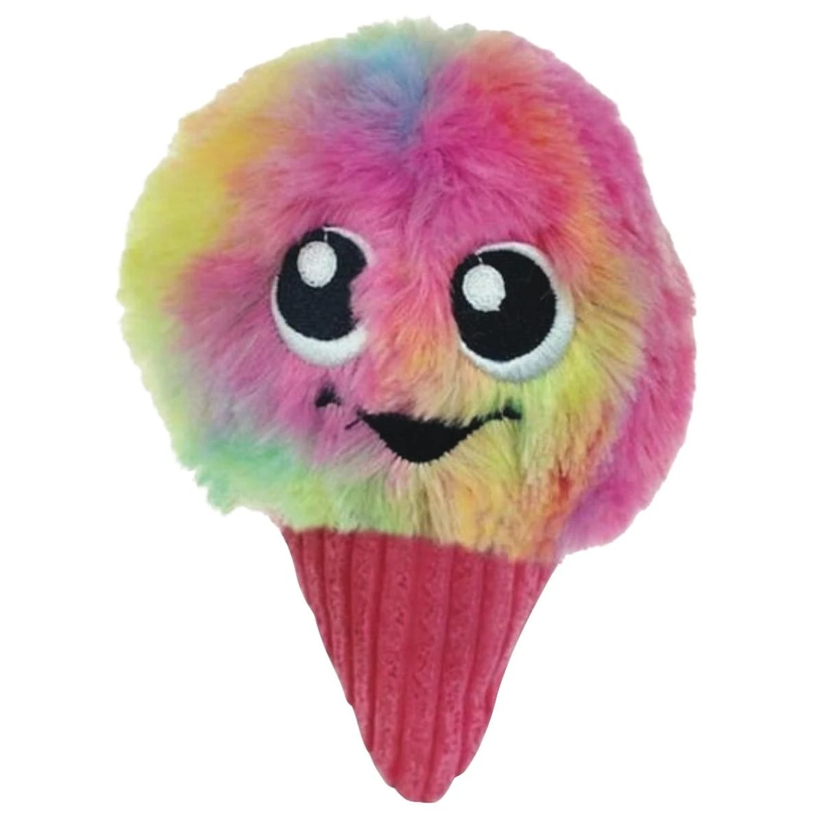 Boss Pet Chomper Food Junkeez Plush Snow Cone Small Dog Toy