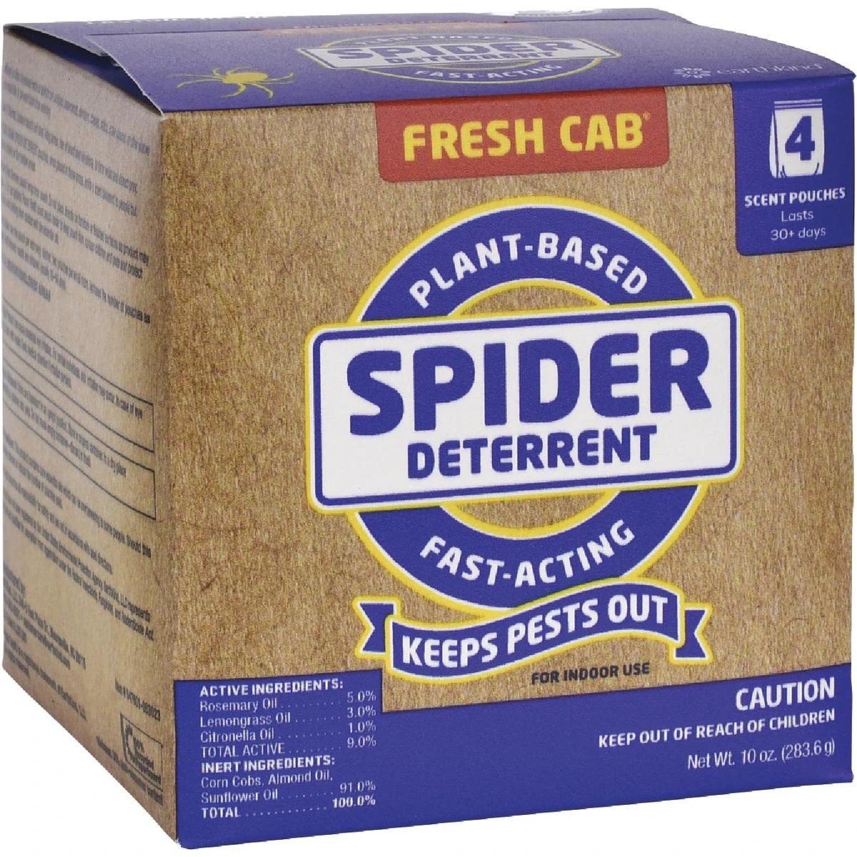 Fresh Cab Spider Deterrent (4-Pack)