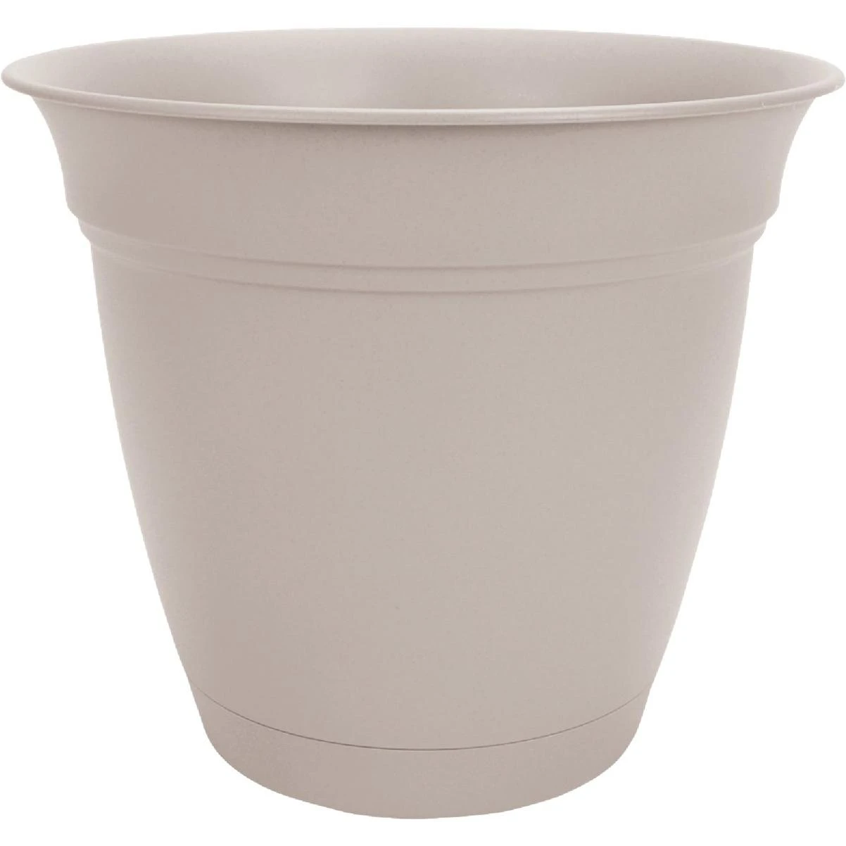 HC Companies Eclipse 10 In. Cottage Stone Planter with Saucer