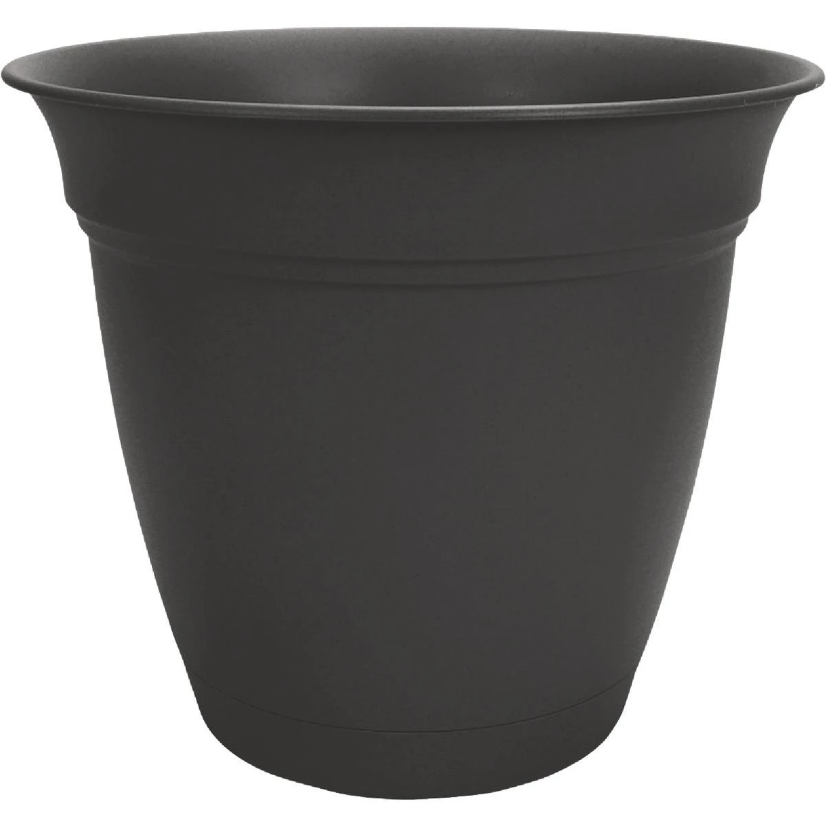 HC Companies Eclipse 6 In. Black Planter