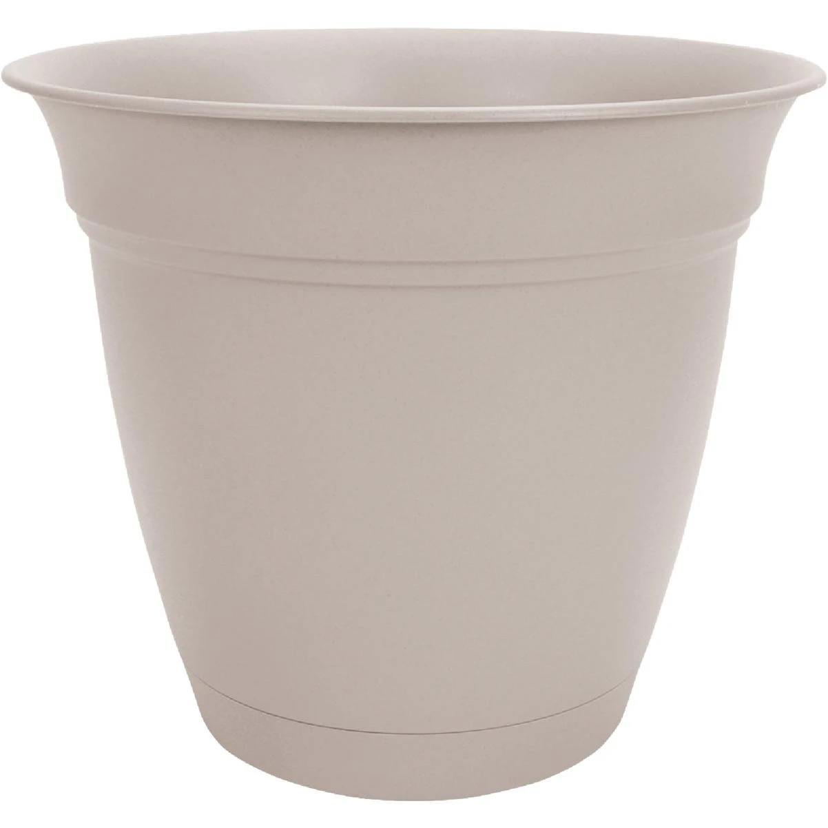 HC Companies Eclipse 12 In. Cottage Stone Planter with Saucer