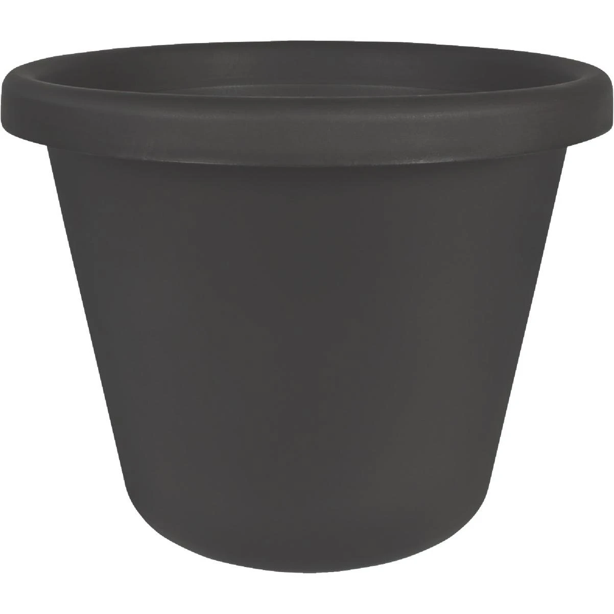 HC Companies 8 In. Black Classic Planter