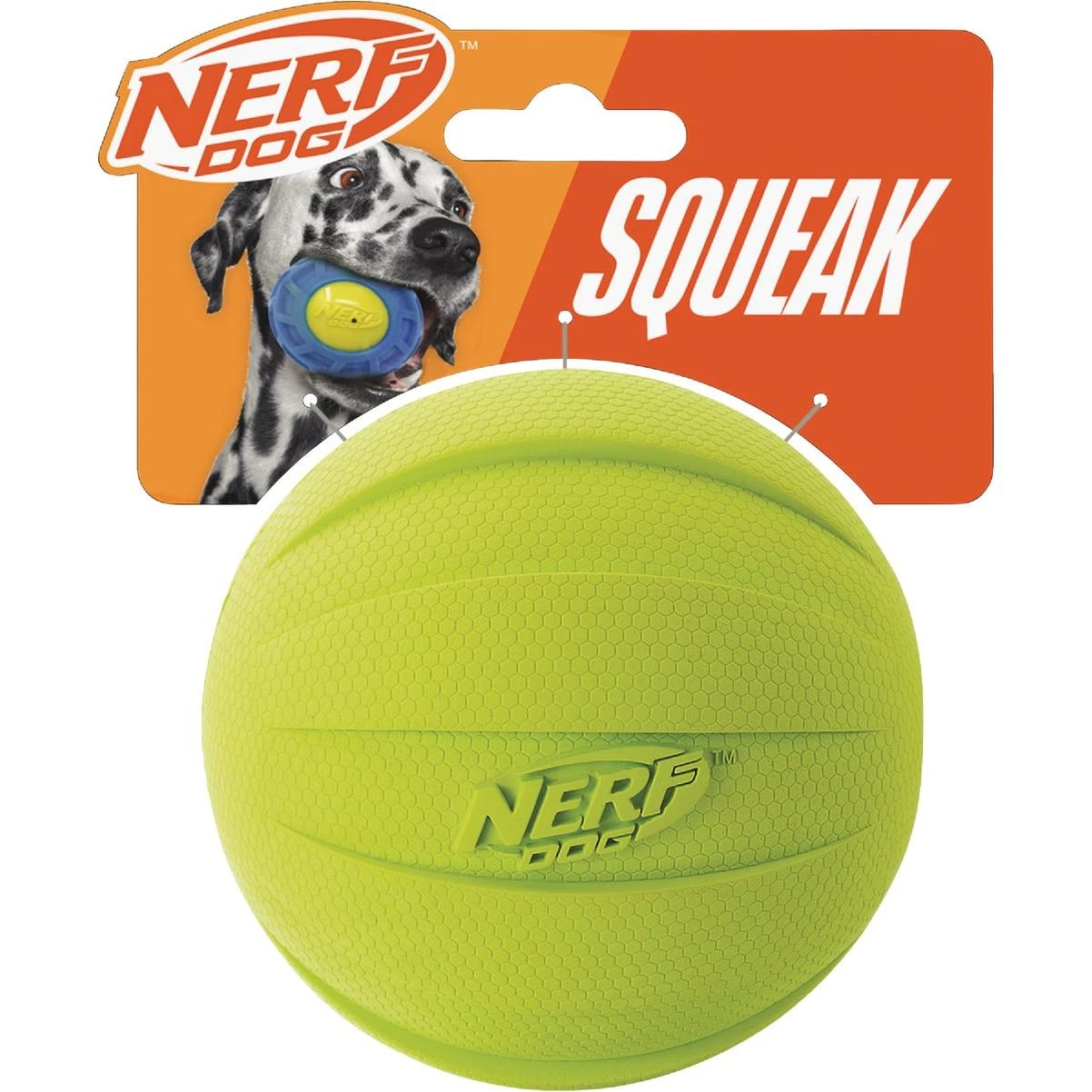 Nerf Dog 3.8 In. Rubber Classic Squeak Ball