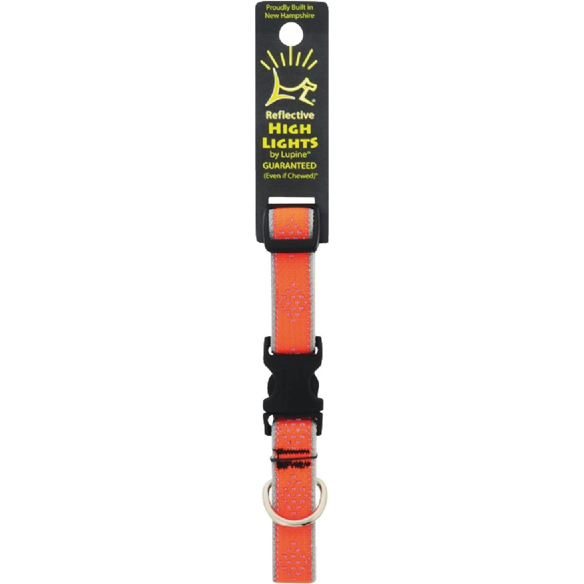 Lupine HL 3/4 In. Reflective Orange Diamond 9 to 14 In. Adjustable Collar