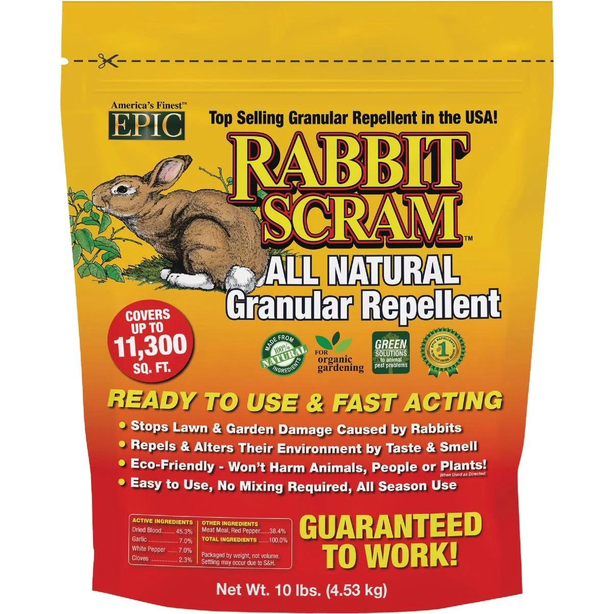 Rabbit Scram 10 Lb. Rabbit Repellent