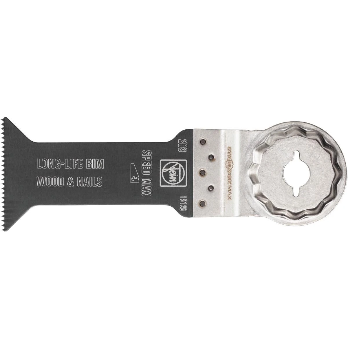Fein Starlock E-Cut 5/8 In. Bi-Metal Long-Life Wood with Nails Oscillating Blade (3-Pack)