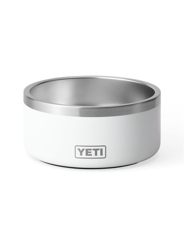 Boomer 4 Dog Bowl White