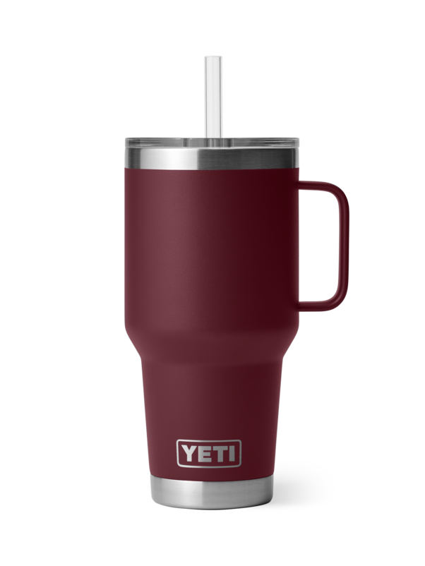 Rambler 35 oz Straw Mug WV Red