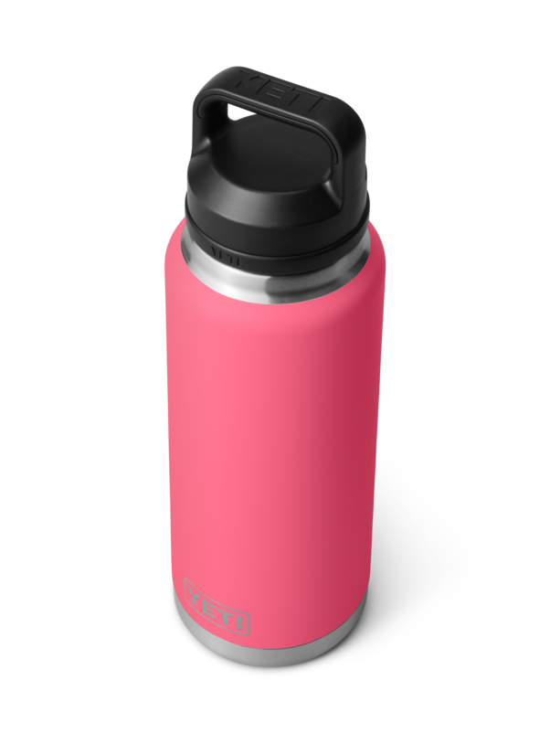 Rambler 36 Oz Chug Bottle In Tropical Pink - Durable Insulated Water Bottle