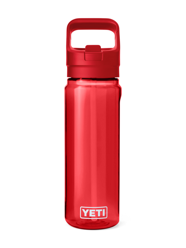 YETI YONDER™ 750 mL / 25 oz WATER BOTTLE WITH COLOR-MATCHED STRAW CAP - RESCUE RED