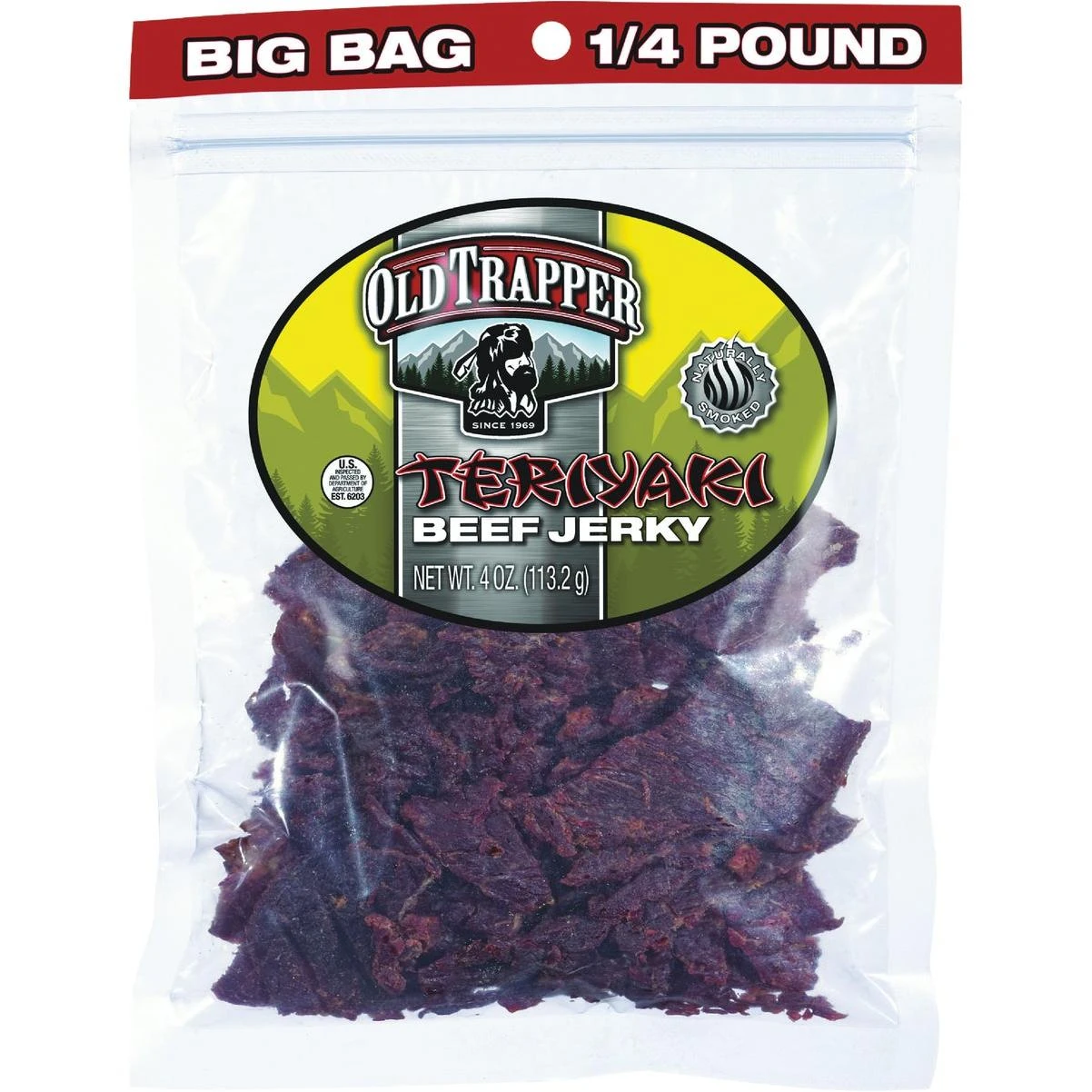 Old Trapper 4 Oz. Terriyaki Beef Jerky