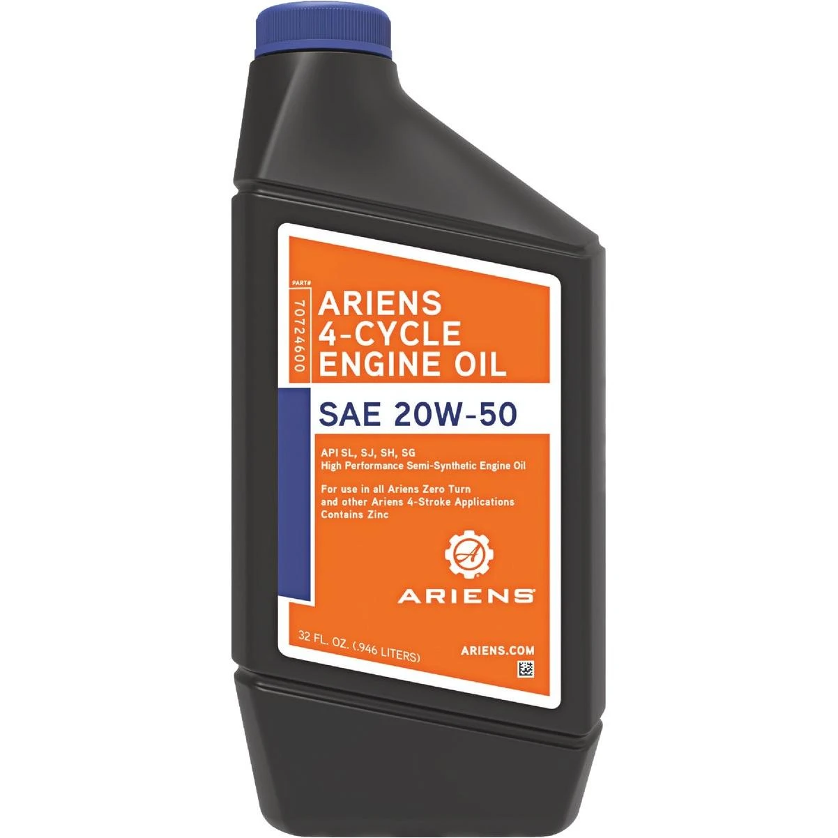 Ariens 32 Oz. 20W50 Synthetic Blend Oil